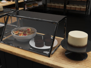 Bakery - Coffee house Model 3D
