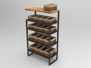 Bakery - Coffee house Model 3D