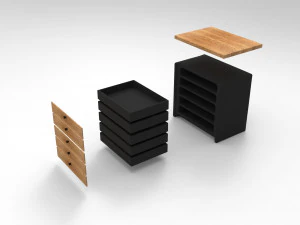 Padaria - Caf&eacute; Modelo 3D