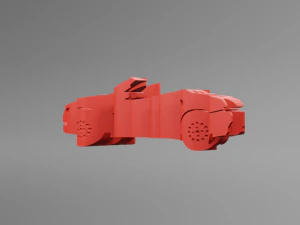 Alfa Romeo Spider 2002 - Keychain 3D Print Model