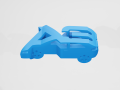 Audi A3 8P - Keychain 3D 打印模型