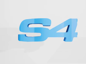 Audi S4 2011 - Keychain 3D Print Model