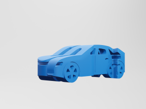 Audi S4 2011 - Keychain 3D-printmodel