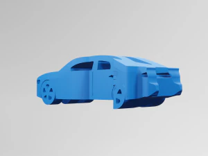 Audi S4 2011 - Keychain 3D Print Model