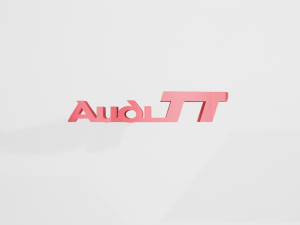 Audi TT MK3 - Keychain 3D 打印模型