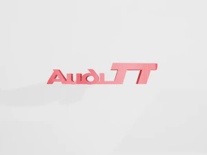 Audi TT MK3 - Keychain 3D Print Model