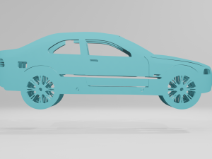 BWM E36 - Keychain 3D Print Model