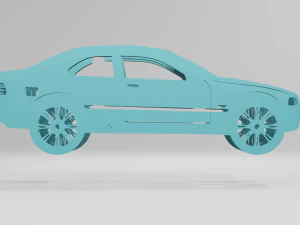 BWM E36 - Keychain 3D Print Model