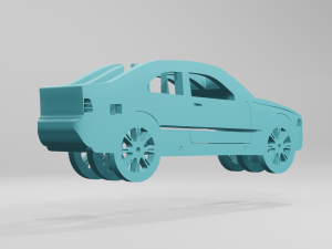 BWM E36 - Keychain 3D Print Model