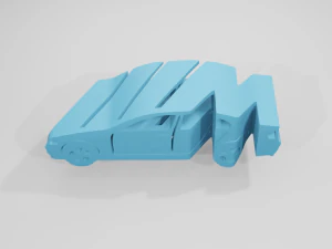 BMW E46 - Chaveiro Modelo de Impressão 3D