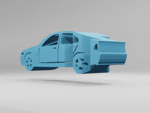 BWM E46 - Keychain 3D Print Model