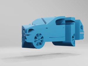 BWM E81 - Keychain 3D Print Model