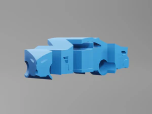BWM F82 M4 - Keychain 3D Print Model