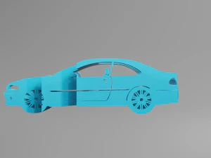 BWM M3 - Keychain 3D Print Model