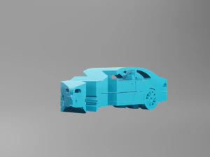 BWM M3 - Keychain 3D Print Model