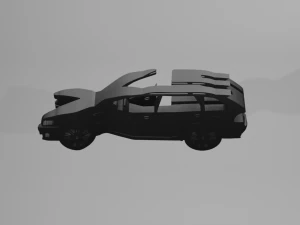 BMW X5 - Chaveiro Modelo de Impressão 3D
