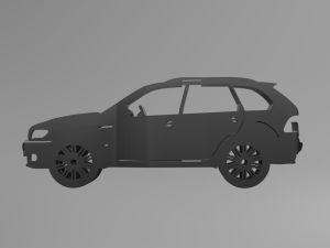 BWM X5 - Keychain 3D-printmodel