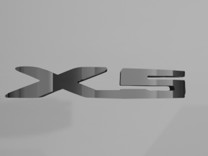 BWM X5 - Keychain 3D-printmodel