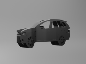 BWM X5 - Keychain 3D-printmodel