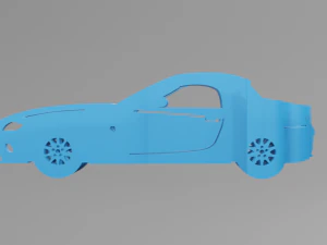 BWM Z4 - Keychain 3D Print Model