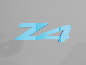BWM Z4 - Keychain 3D Print Model