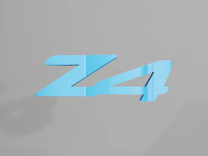 BWM Z4 - Keychain 3D Print Model
