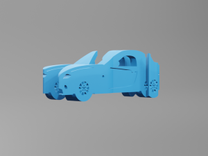 BWM Z4 - Keychain 3D Print Model