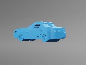 BWM Z4 - Keychain 3D Print Model