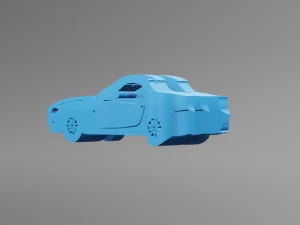 BWM Z4 - Keychain 3D Print Model