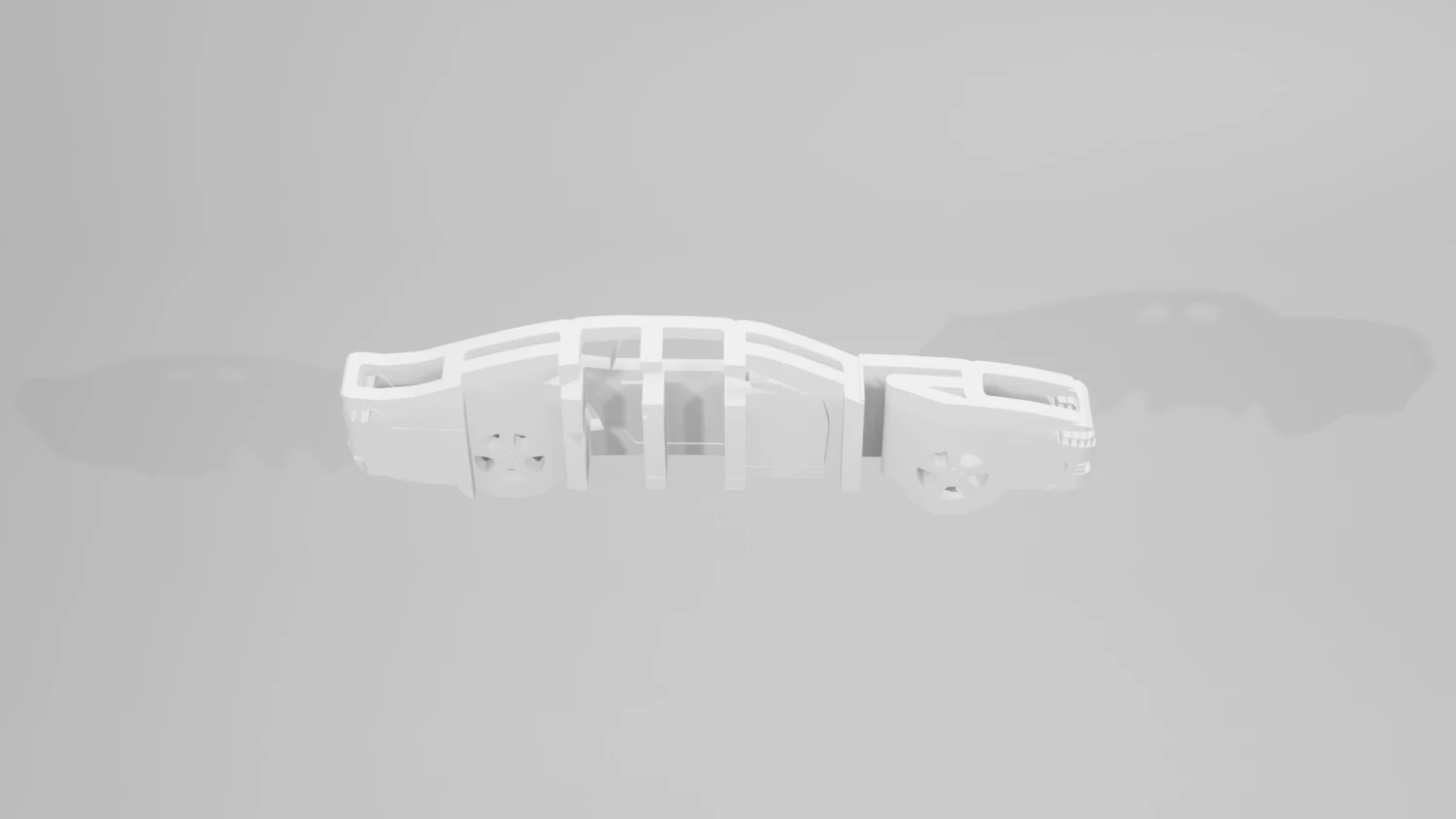 Chevrolet Camaro 2011 - Keychain 3D Print Model .c4d .max .obj .3ds .fbx .stl .blend
