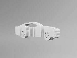 Chevrolet Camaro 2011 - Keychain Modèles 3D en vedette