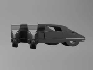 Citroen DS19 1957 - Keychain 3D Print Model