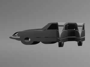 Citroen DS19 1957 - Keychain 3D प्रिंट मॉडल