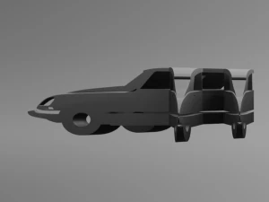 Citroen DS19 1957 - Keychain 3D Print Model