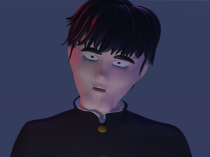 Mob psycho 100 Modelo 3D