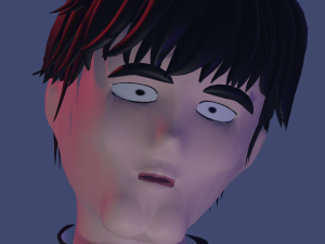 Mob psycho 100 Modelo 3D