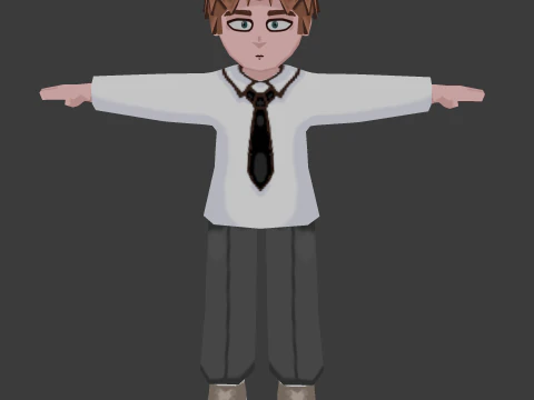 KARAKTER PRIA Model 3D