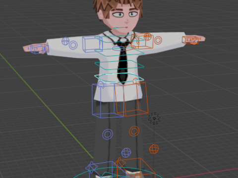 MALE CHARACTER 3D Model