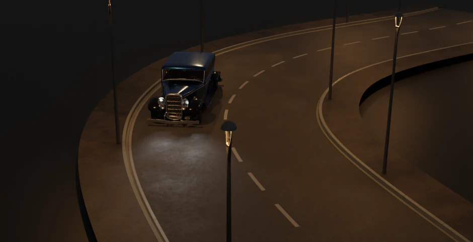 Falkoner car 3D Model .c4d .max .obj .3ds .fbx .stl .blend 