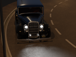 Falkoner car 3D 模型