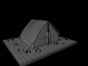Arabian tent desert Enviroment 3Dモデル