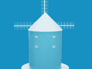 Windmill 3D Model