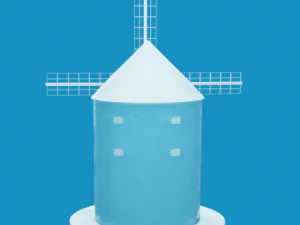 Kincir angin Model 3D