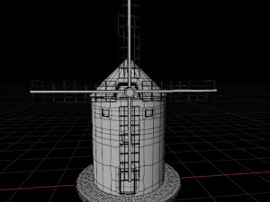 Windmill 3D Model