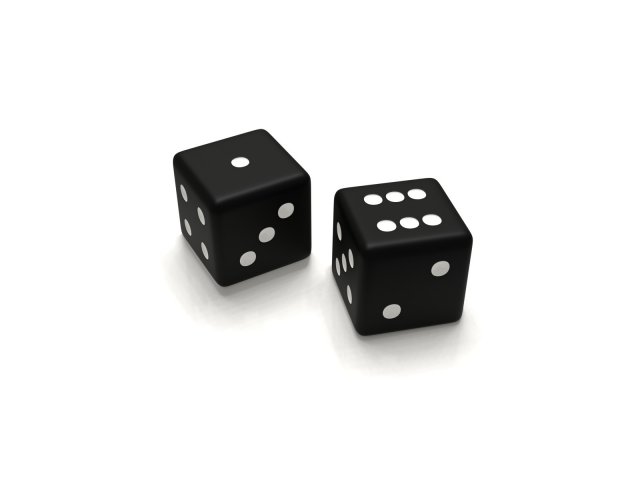DICE Modelo 3D .c4d .max .obj .3ds .fbx .stl .blend 