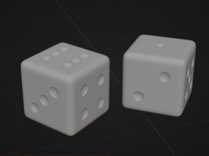 DICE Modelo 3D