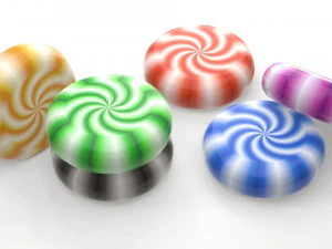 Peppermint candy 3D Model
