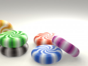 Peppermint candy 3D 模型