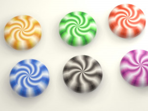 Peppermint candy 3D 模型