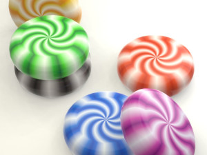 Peppermint candy 3D 模型